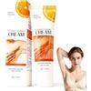 Rionavexa Underarm Whitening Cream,Crema Schiarente Corpo,Riduce La Melanina E Illumina L'Incarnato, Idratante E Nutriente,Per Ascelle, Collo,Ginocchia,Interno Coscia,50g(Arancione)