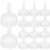 Anneome 50 Mini Imbuti in PVC Resistenti per Borse Acqua Calda Elettriche Imbuto Piccolo Multiuso per Riempimento Liquidi Preciso e senza Perdite Accessori Pratici per Uso Quotidiano