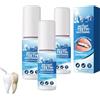 Junjie Vernice per denti bianca, vernice bianca smaltata, smalto per denti Teeth Whitening Paint, pittura istantanea per la rimozione delle macchie, smalto per vernice, sbiancamento istantaneo dei denti