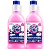 Generico Detergente Multisuperfici per Robot Lavapavimenti e Scope Elettriche Deo Due Rosa - 2 x 900 ml - Compatibile con Tutti i Brand - Asciugatura Rapida, Senza Aloni, Igienizza e Profuma