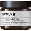 Evolve Organic Beauty Evolve Maschera Capelli Bio-Retinol Gold Mask, per una routine capelli curata, 60ml