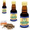 AlcoFermBrew 3 x Essenza Bitterovka 25ml - Aroma Senza Alcol - Profilo Amaro Con Erbe, Radici & Spezie - Con Chips Di Quercia Francese 20g In Omaggio