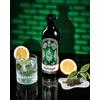 Distilleria Mezzanotte Spietato Amaro Artigianale, 23% Vol, 700ml | Tè Nero, Salvia, Genziana, China, Verbena e Limone