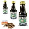 AlcoFermBrew 3 x Essenza Bison Vodka Style 25ml - Aroma Senza Alcol - Profilo Erbaceo Con Erba Di Bisonte - Con Chips Di Quercia Francese 20g In Omaggio