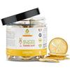 Biocal - Limone in Fette Disidratato con Buccia per Cocktail e Gin Tonic | decorazione drink, garnish cocktail, snack naturale, infusi, senza zuccheri aggiunti, senza conservanti