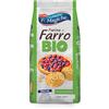 Lo Conte Le Farine Magiche Farina di Farro Biologica, Mix di Monococco, Dicocco e Spelta, Ricca di Fibre, Ideale per Pane e Pizza, Cereali Antichi 100% Bio, Confezione da 12 x 400g