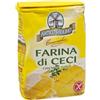 Sicilia Bedda - FARINA DI CECI SENZA GLUTINE - Adatta per Panelle e Farinata - Antico Mulino (500 Grammi)