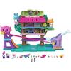 Polly Pocket - Pollyville Casa sull'Albero dei Cuccioli, playset a 5 piani, 15+ pezzi gioco: 2 bambole, veicolo, 4 animali e molto altro ancora, idea regalo, Giocattolo per Bambini 4+ Anni, HHJ06
