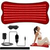 Fouvin Luce rossa opaca, 210 LED, 80 x 35 cm, luce rossa e infrarossi, 660 nm, 850 nm, tappetino per terapia della luce LED, 5 livelli di luminosità e timer, per schiena, gambe, spalle, vita e ginocchia