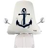 K-UV® Copri Parabrezza Universale per Scooter e Moto. (Anchor)