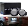 Esselle Parts Placchette Luci Targa LED Compatibili con Fiat Sedici 16 11 SMD CANBUS 6000K Bianco Ghiaccio Plug & Play