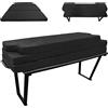 CHROMEMASTER | Compatibile con VW T5 2003-2015 Multivan; Set: Letto Pieghevole per Auto e Materasso per Auto, Materasso Pieghevole; Prolunga del Letto Multiflexboard, Tavolo; Accessori per Il Camper