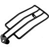 GTTCCG portapacchi moto universali + Portabagagli Universale Moto + Portapacchi Solo Singolo Posteriore In Metallo Electrodeposit Surface Motorbike Lid Portaoggetti Rack Per Xl883 / 1200 X48 (黑色)