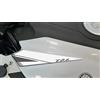 Paraserbatoio.it ADESIVO RESINATO EFFETTO 3D, PER MOTO COMPATIBILE CON BENELLI TRK 502 X (BIANCO, Protezioni Centrali Serbatoio)