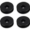Zohisin Gommini parabrezza moto 4 boccole removibili per Road King Heritage Softail | Set di 4 gommini parabrezza in poliossimetilene robusti e durevoli facili da montare per Road King, Heritage e Softail