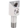 Rengue Adattatore Pressione Olio, Acciaio Inossidabile, 1/8-27 NPT | Raccordo a T 1/8 Npt, Compatibile Prox21 Prox17 Prox19, Montaggio Manometro Sensore Olio