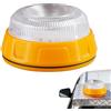 Generico Faro Segnalatore | LED Impermeabile Magnetico,LED Lampeggianti Auto,Per Guida Notturna, Ciclismo, Costruzione, Viaggio, Arrampicata, Trasporto, Veicolo SUV