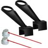 Generico Strumento Oliatore Catena, 2 Pezzi Attrezzo Per Olio Per Catene Di Motociclette, Moto Kit Pulizia Catena Motos,Applicatore Lubrificante Per Catene, Ausilio Per La Pulizia Per Motos