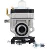 RWRPQEDEXM Carburatore Carb Per Tagliasiepi 22cc 26cc 33cc 34cc 43cc 49cc 52cc 2 Tempi Carb Decespugliatore Motosega 40-5 11mm 15mm Decespugliatore Carburatore Carburatori(11mm)
