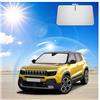 Ruiya Upgrade 2026 Parasole Parabrezza Compatibile con Jeep Avenger 2023-2026 | Copertura Parabrezza Protezione Solare Isolamento Termico Copriparabrezza Auto