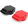 Zohisin Copertura Terminale Batteria Protettiva Per Auto Moto Camion Universale Posto Superiore Positivo Negativo In Materiale PVC Antiscivolo Antincendio