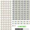 KARELLS Kit Riparazione Cielo Auto, Riparazione automobilistica Rivetti, 65 Pezzi Vite per Riparazione Tetto Auto, Kit Cielo Auto, Ripara Cielo Auto, Puntine per Cielo Auto, Beige