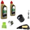 CLICK&GO COMPATIBILE CON PIAGGIO MEDLEY 125 KIT TAGLIANDO CAMBIO OLIO PER SCOOTER 2 LITRI DI OLIO C (ASTROL) 10W40 4T POWER 1 RACING SINTETICO+FILTRO OLIO+F.ARIA+CANDELA MANUTENZIONE MOTORE