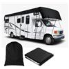 YWNYT Telo impermeabile per tetto per camper e roulotte, telo per tetto per camper in tessuto Oxford 210D traspirante, protezione dal gelo e dai raggi UV (5m x 3m)