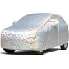 GJYDPU Telo Auto Antigrandine per Fiat Grande Panda (2024-2026) 7 Strati Ispessiti, Tessuto Oxford, Fodera Morbida, Traspirante, Antivento, Impermeabile, Antigraffio, Anti-UV, 4 Stagioni