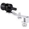Bediffer Turbo Sound Simulator Whistle, 18mm / 23mm / 27mm Universal Car Turbo Sound Fischio di Scarico Silenziatore in Lega di Alluminio Simulatore di Valvola di Scarico Automatico per Camion, Moto,(S-Nero)