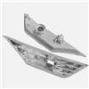 GENERIC Luci di posizione laterali anteriori con lente trasparente, compatibili con Honda Civic 2016-2022 berlina Coupe Hatchback tipo R Si, ricambio OEM Parafango paraurti indicatori di direzione, 2 pezzi