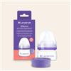Lansinoh Biberon con tettarella NaturalWave XS, 60 ml - per neonati e neonati - Alimentazione di piccole quantità - Valvola anti-colica e senza BPA