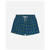 Sundek Print Fish 14" M - Boxer Mare - Uomo - Blu