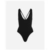 Calvin Klein Jeans Doppio Elastic W - Costume Mare - Donna - Nero