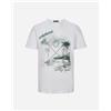 Mistral Iconic Wave M - T-shirt - Uomo - Bianco