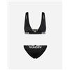 Sundek Vela Banda Logo W - Bikini - Donna - Nero