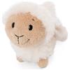 NICI 62250 Sheepmila Pecorella di peluche morbida, tenero pupazzo per coccole e giochi, per adulti e bambini, 18 cm, bianco
