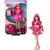 Mattel Mattel Disney Descendants: Wicked Wonderland - Pink, sorella di Red e figlia della Regina di Cuori, bambola ispirata al film con abito rosa e accessori inclusi, JMP47