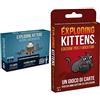 Asmodee - Exploding Kittens: Recipes for Disaster, Gioco da Tavolo, Party Game, 2-5 Giocatori, 7+ Anni, Edizione in Italiano & Exploding Kittens: Edizione per 2 Giocatori