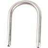 REXVTNS Aquarium U Shape Tube | Stainless Steel CO2 Diffuser Pipe for Fish Environment | 4mm / 0.2in Gas Hose Connector | Rustproof & Drop Proof Design