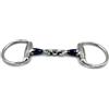 Equine Smile ES0283 Sweet Iron - Morso a testa di oliva, doppio rotto in acciaio inox, diametro anello 70 mm, spessore dentatura 14 mm (12,5 cm)