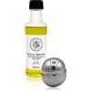 Azienda agricola Gentile Kit Professionale (Inox) da addestramento Cane da Tartufo, ovetto per addestramento Cani Completo di Olio, ovetto Metallico per addestramento e Guida in pdf