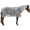 KERBL RugBe Zebra - Coperta con eczema, 125 cm