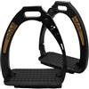 Horses Staffe Sicurezza Safety, Progettate per la Massima Sicurezza e Comfort del Cavaliere, Moderne ed Eleganti (Nero)