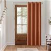 MIULEE Tende Oscuranti per Interni 1 Pezzi 140x245 CM, Tenda Terracotta Coprente Termiche Isolanti per Interno con Anelli, Tenda Oscurante Finestra Camera da Letto Salotto
