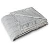 LUA VIKA Telo copridivano - 125x180 cm - Cuadros Grigio - Gran foulard per divano - Copriletto matrimoniale cotone - Foulard copridivano - Telo divano