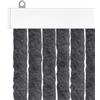 Trente Tenda anti-insetti, ciniglia, 125 x 230 cm, con strisce spesse 4 cm, facile da installare, adatta per animali e casa