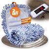 Wowtowelz Riferimento per mocio per parquet e pavimenti delicati - Lavapavimenti, riferimento per mocio di WOWtowelz - Variante da 40 cm - Confezione da 2