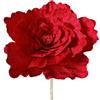 RXMORI Fiori di Rosa Gigante Fiori Artificiali Peonia di Velluto Fiore Finto, Decorazione di Rosa Artificiale per Matrimonio Compleanno Festa di Natale Banchetto Sfondo Vetrina