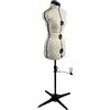 Sewing Online Manichino Sartoriale Regolabile Zucchero Ditsy Beige | Piccolo (S) [Taglia EUR 38 a 44]